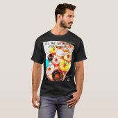 Je serai un ange pour les beignets - T-shirt HAMbW (Devant entier)