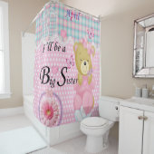 Je serai une grande soeur en avril, Douche rideau (En situation)