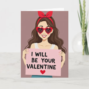 Je serai votre carte de la Saint-Valentin