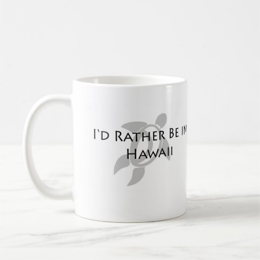 Je serais plutôt dans la tasse d'Hawaï (Gauche)