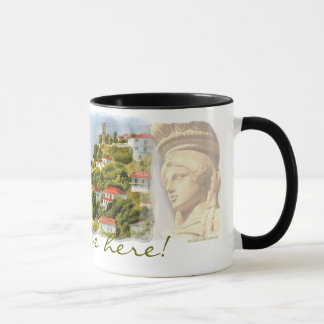 Je serais plutôt ici - tasse de Karyatid