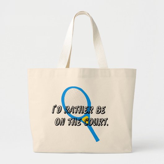 Je serais plutôt sur le sac de cour (de tennis) (Devant)