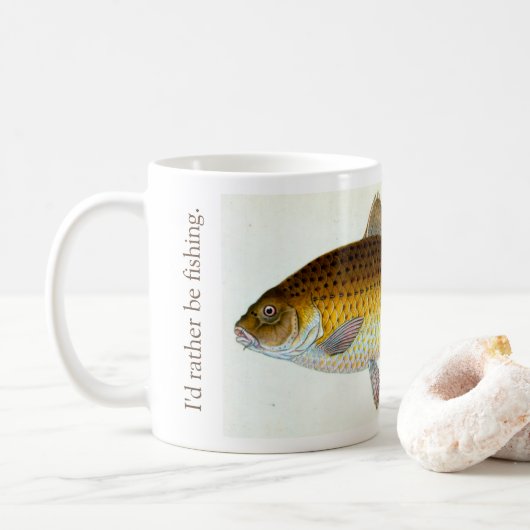 Je serais plutôt tasse de pêche de carpe (Avec donut)
