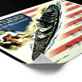 Je slagschip poster (Hoek)