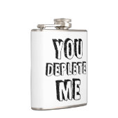 Je Slokt Me Op Heupfles (Rechts)