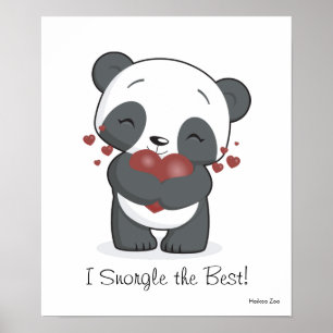 Je Snorgle le meilleur poster de Panda