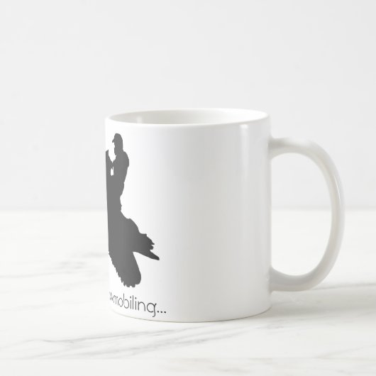 Je snowmobiling plutôt… la tasse (Droite)