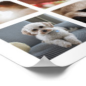 Je sociale media-promotie met QR-code Poster (Hoek)