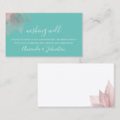 Je Souhaite Bien À Faire-part de mariage (Devant / Derrière)