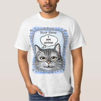 Je Souriais Rats Chat T-Shirt