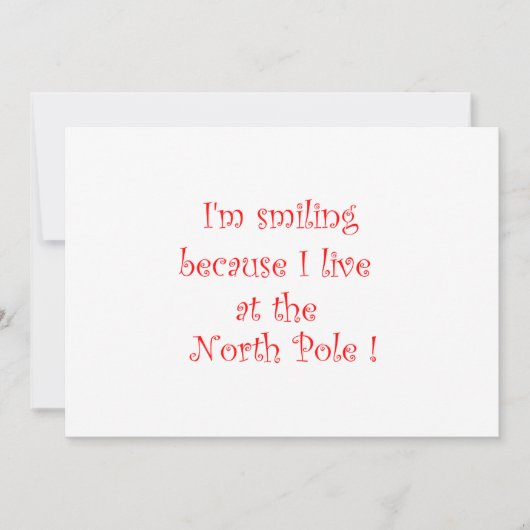 Je souris parce que - invitations (Devant)