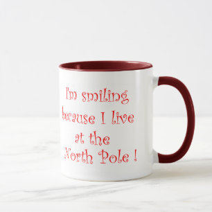 Je souris parce que - mug