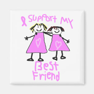 je soutiens mon aimant de cancer du sein de