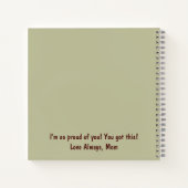 Je soutiens votre Carnet (Dos)