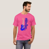 Je speelt niet de blauwdruk die je voelt. t-shirt (Voorkant volledig)