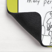 Je speelt te veel videospelletjes... muismat (Hoek)