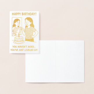 Je spiegel vertelt de waarheid! folie kaarten