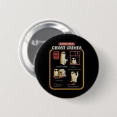 Je spookmisdaden Grappige Halloween Ronde Button 5,7 Cm (Voorkant /achterkant)