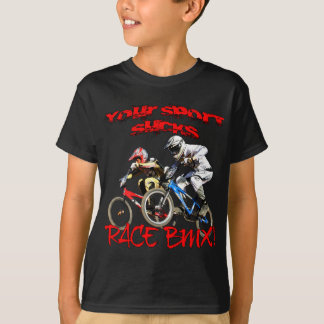 Je sport is klote. Race BMX T-shirt