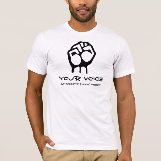 Je stem t-shirt (Voorkant)