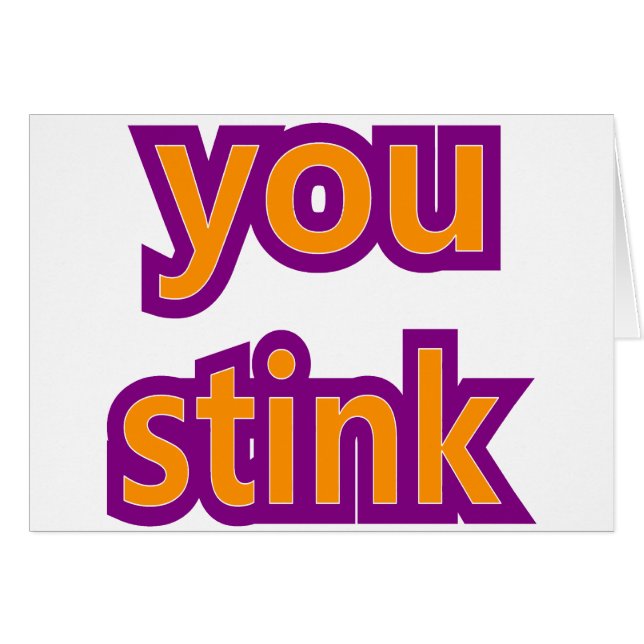 Je stinkt naar Skins (Voorkant Horizontaal)