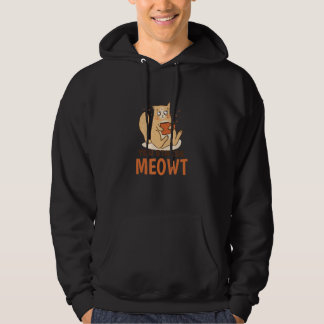 Je Stress Meowt Katten grap grafisch Hoodie