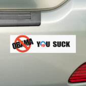 JE SUCK BUMPERSTICKER (Op auto)