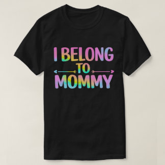 Je suis à Maman - T-Shirt avec un design de bébé m