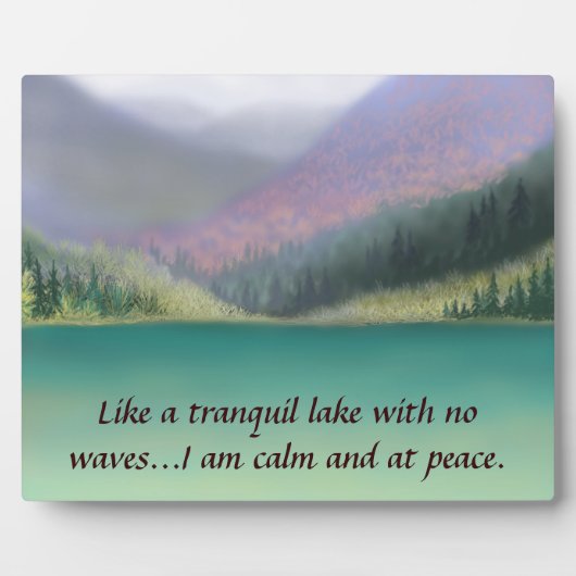 Je suis à Peace Plaque (Devant)