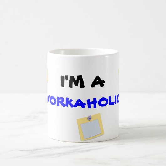 Je suis A, tasse de BOURREAU DE TRAVAIL (Centre)