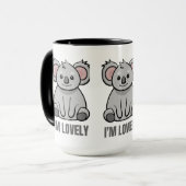 je suis adorable Mug (Devant gauche)