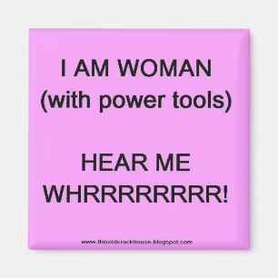 Je suis aimant de femme (avec des machines-outils)