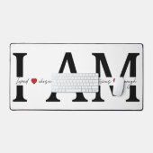 Je suis Aimé, Choisi, Digne, Victorieux, Assez (Clavier et souris)