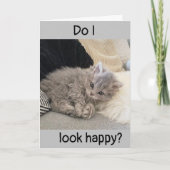 JE SUIS AINSI **TRISTE** ET DONC **DÉSOLÉ** CARTE (Devant)