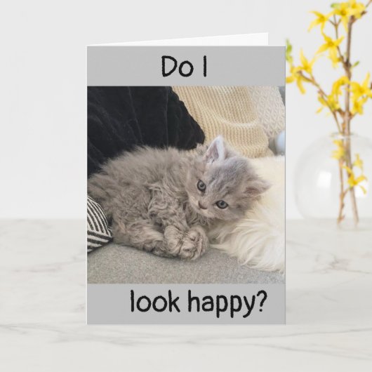 JE SUIS AINSI **TRISTE** ET DONC **DÉSOLÉ** CARTE (Fleur jaune)