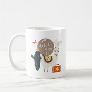 Je suis Alpaca'd et prépare pour aller tasse