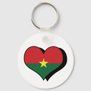 Je suis amoureux du Burkina Faso Porte-clés