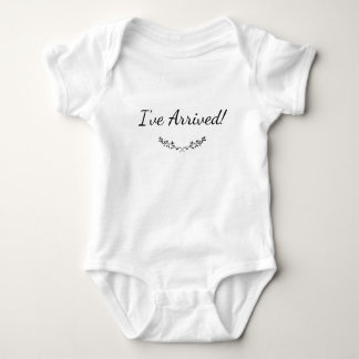 Je suis arrivé ! Body une pièce pour bébé