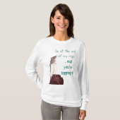 Je suis au bout de ma corde T-shirt (Devant entier)