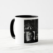 "Je suis aussi seul que vous." Mug (Devant gauche)