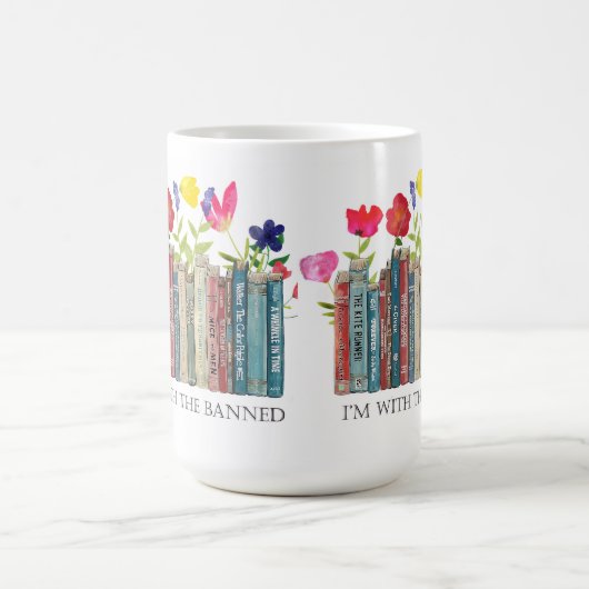 Je suis avec la Mug de café interdit (Centre)