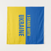 Je Suis Avec La Tapisserie De L'Ukraine (Devant (Horizontal))