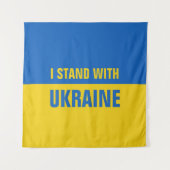 Je Suis Avec La Tapisserie De L'Ukraine (Devant)