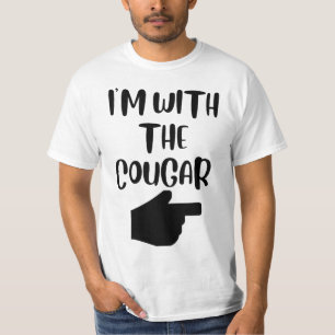 Je suis avec le T-shirt Cougar