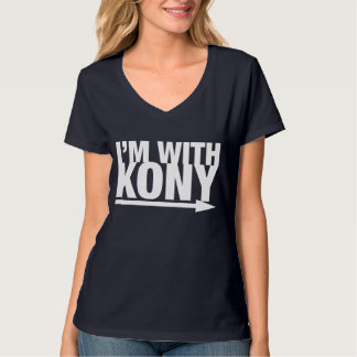 Je suis AVEC le T-shirt de KONY
