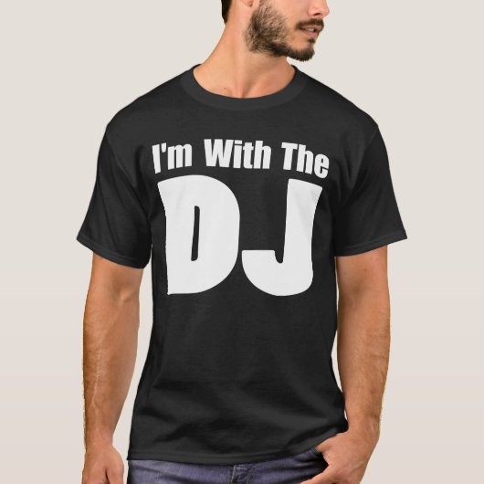 Je suis avec le T-shirt du DJ (Devant)