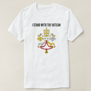 Je suis avec le T-Shirt du Vatican