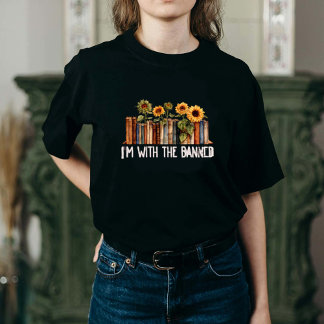 Je suis avec le T-shirt interdit | T-shirt Livres