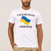 JE SUIS AVEC LE T-shirt UKRAINE (Devant)