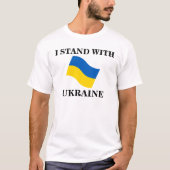 JE SUIS AVEC LE T-shirt UKRAINE (Devant)